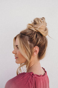 Hairstyle: Twisted Top Knot