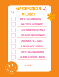 Hair Extension Checklist - How To Really Take Care Of Them