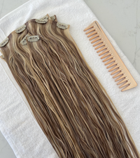 How to wash hair extensions