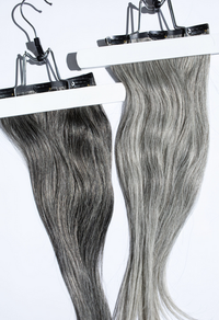 Silver Clip-In Extensions | BFB Hair